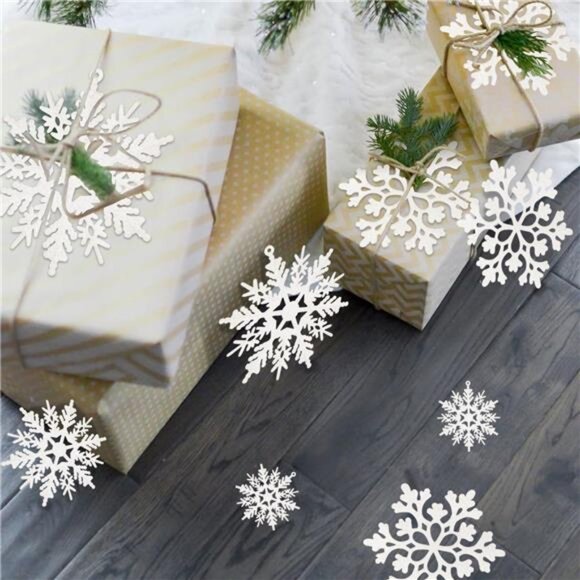 36pcs Snowflakes-Christmas Tree Decorations - Picture 6 of 7